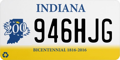 IN license plate 946HJG