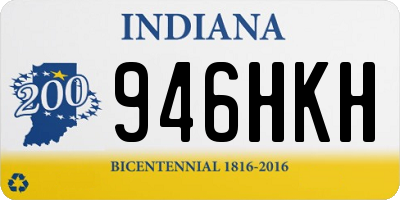 IN license plate 946HKH