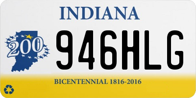IN license plate 946HLG
