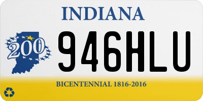 IN license plate 946HLU