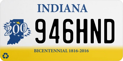 IN license plate 946HND