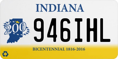 IN license plate 946IHL
