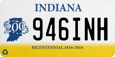 IN license plate 946INH