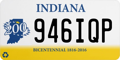 IN license plate 946IQP
