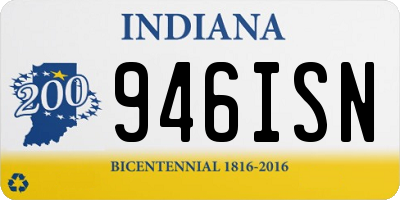 IN license plate 946ISN