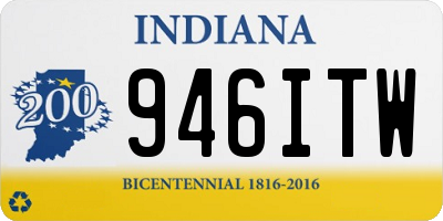 IN license plate 946ITW