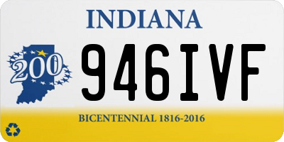IN license plate 946IVF