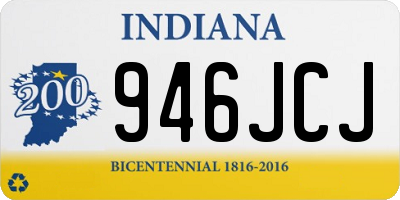 IN license plate 946JCJ