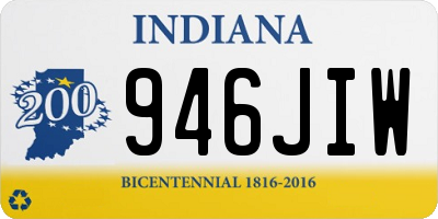 IN license plate 946JIW