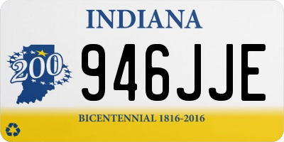 IN license plate 946JJE