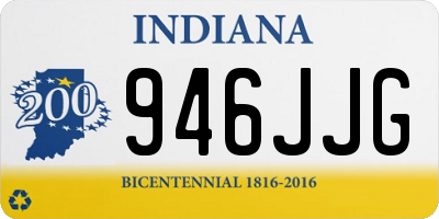 IN license plate 946JJG