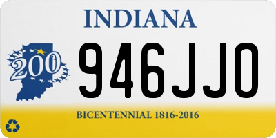 IN license plate 946JJO