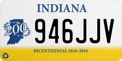 IN license plate 946JJV