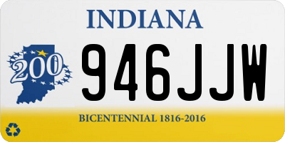 IN license plate 946JJW