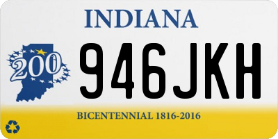 IN license plate 946JKH
