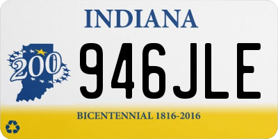 IN license plate 946JLE