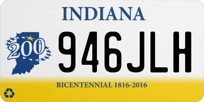 IN license plate 946JLH