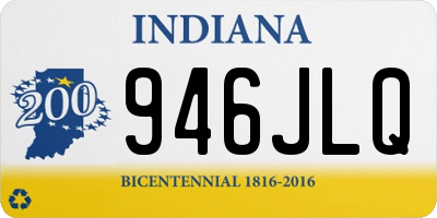 IN license plate 946JLQ