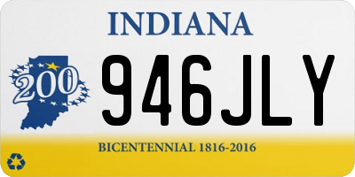 IN license plate 946JLY