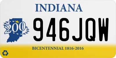 IN license plate 946JQW