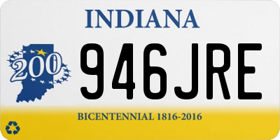 IN license plate 946JRE