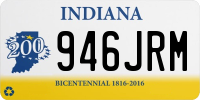 IN license plate 946JRM