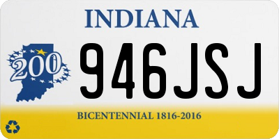 IN license plate 946JSJ