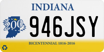 IN license plate 946JSY