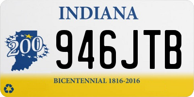 IN license plate 946JTB