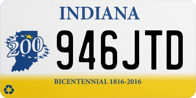 IN license plate 946JTD