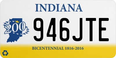 IN license plate 946JTE