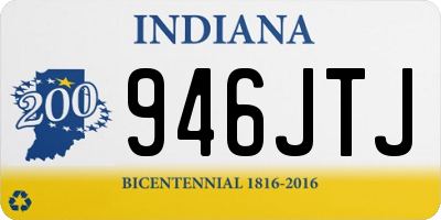 IN license plate 946JTJ