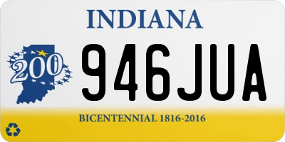 IN license plate 946JUA