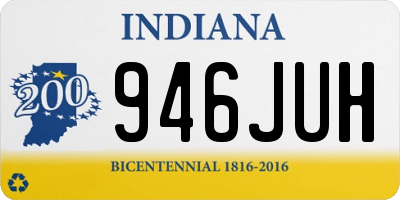 IN license plate 946JUH