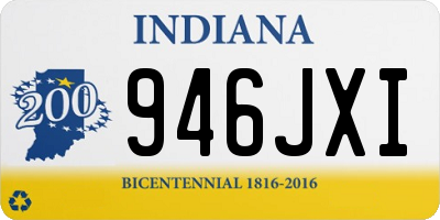 IN license plate 946JXI