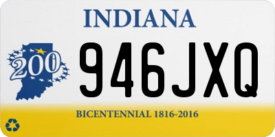 IN license plate 946JXQ