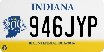 IN license plate 946JYP