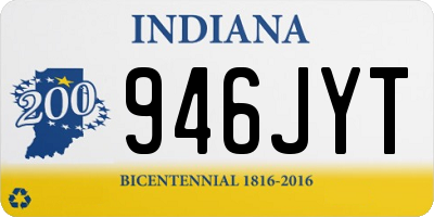 IN license plate 946JYT