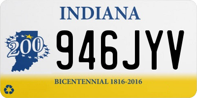 IN license plate 946JYV