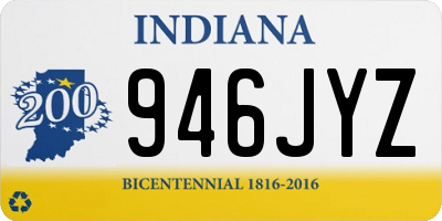 IN license plate 946JYZ