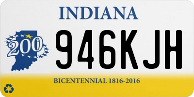 IN license plate 946KJH