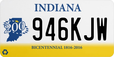 IN license plate 946KJW