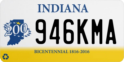 IN license plate 946KMA