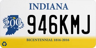 IN license plate 946KMJ