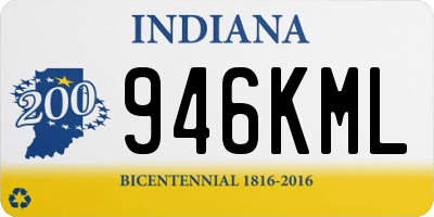 IN license plate 946KML