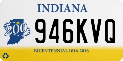 IN license plate 946KVQ