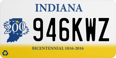 IN license plate 946KWZ
