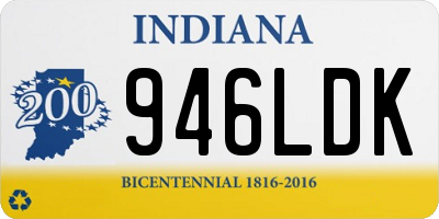 IN license plate 946LDK