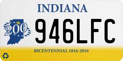 IN license plate 946LFC