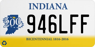 IN license plate 946LFF
